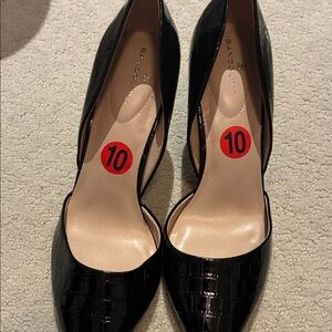 BNWT Bandolino Black Croc-Embossed Heels👵MT